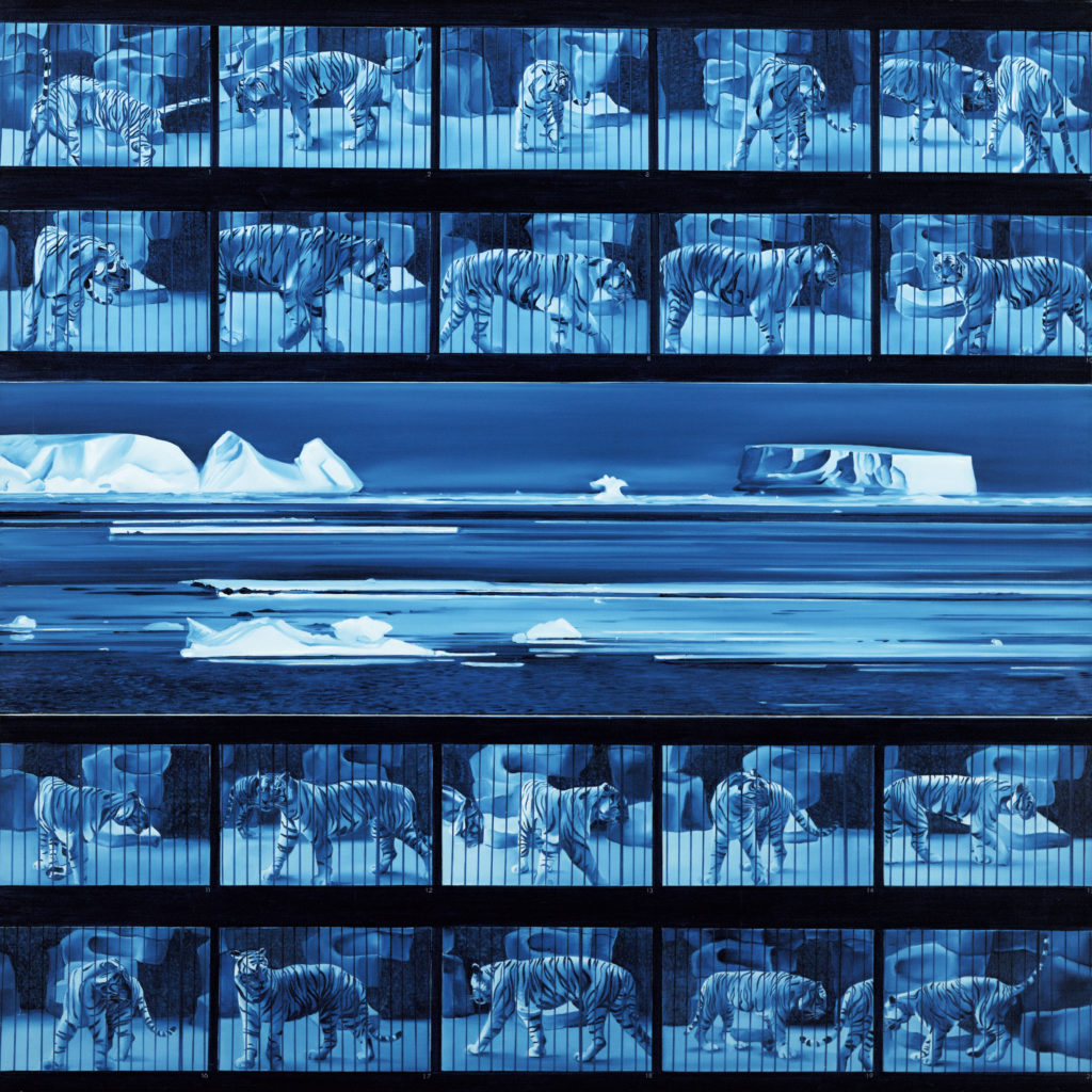 Jacques Monory, Dreamtiger n°4, 1972