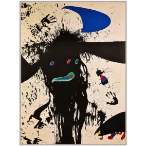 MIRÓ "La ruisselante lunaire"