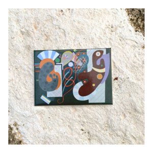 Magnet KANDINSKY "Le Nœud Rouge"