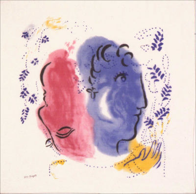 Foulard "CHAGALL"