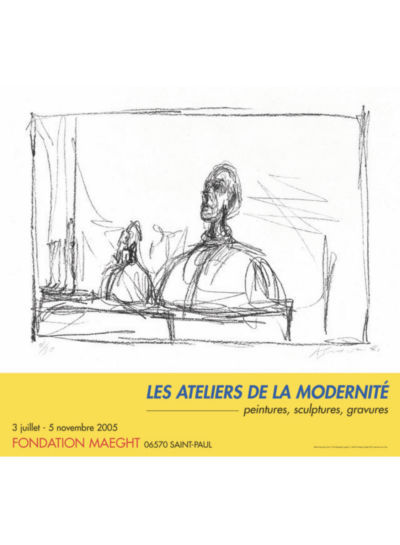 Affiche "GIACOMETTI"