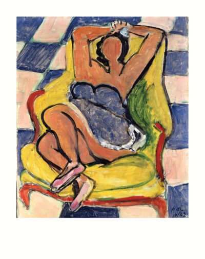 MATISSE "Le repos de la danseuse"1942